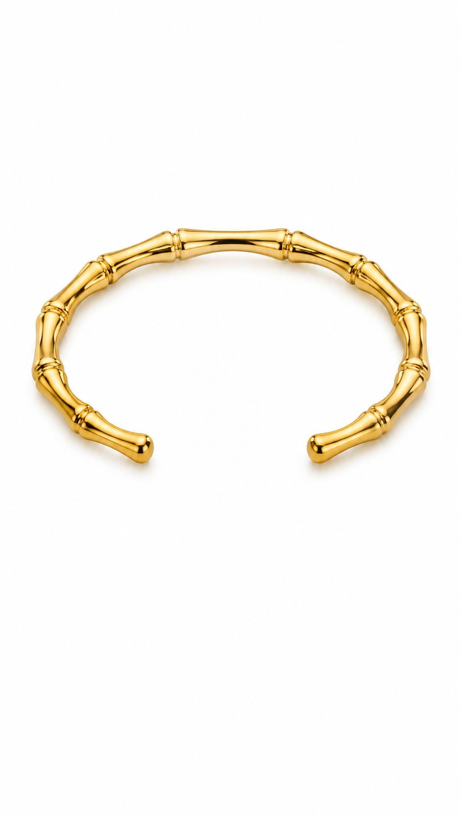 Bamboo Luxe Gold Bracelet
