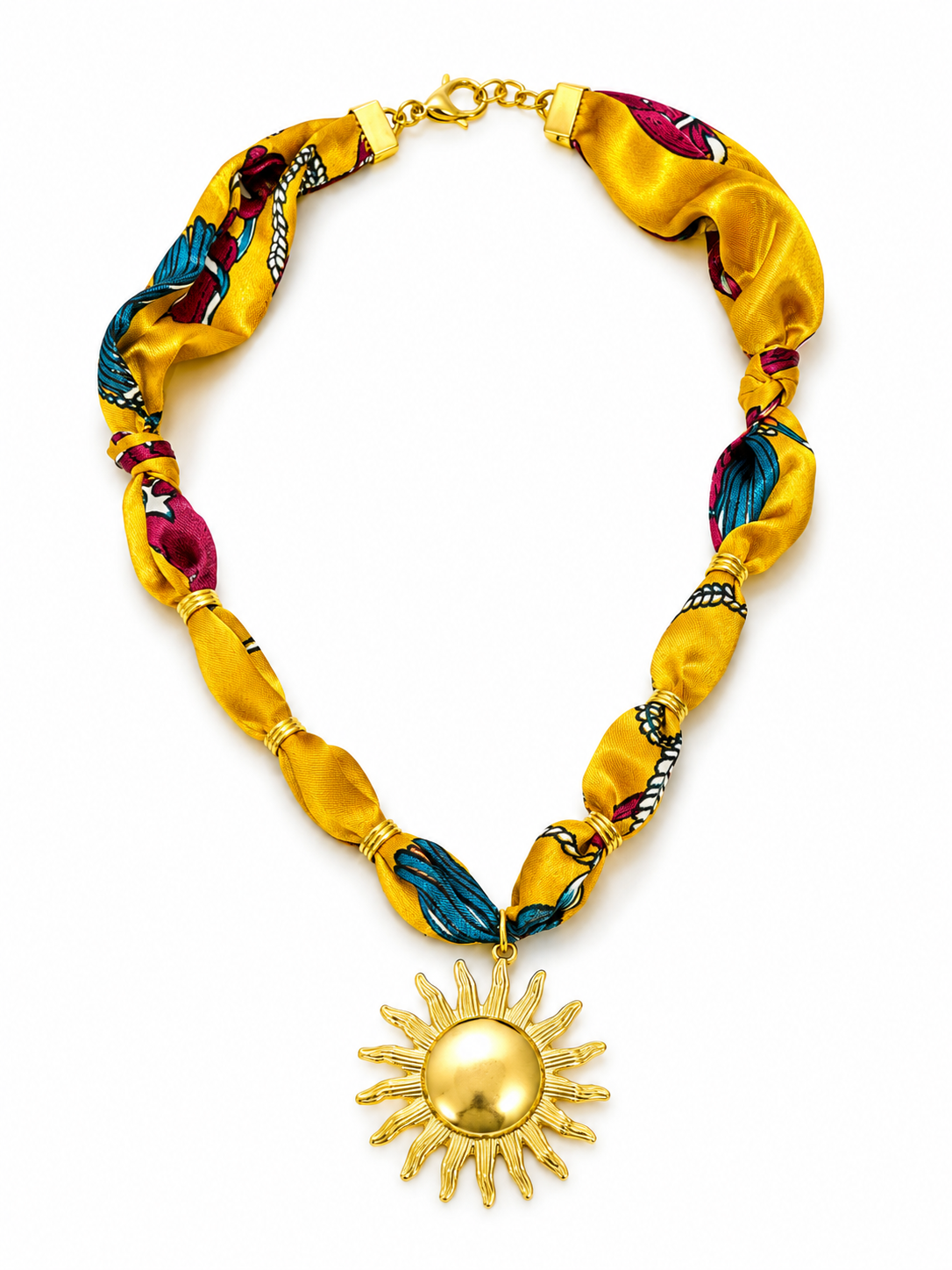 Sunshine Scarf Necklace